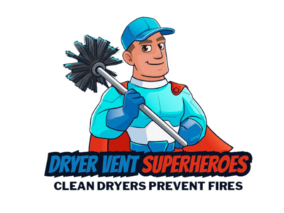 Dryer Vent Superheroes Logo